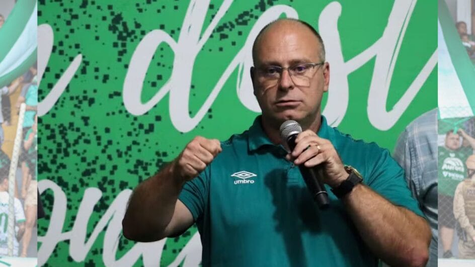 Alex Passos, presidente da Chapecoense (Foto: Carla Cenci/ACF)
