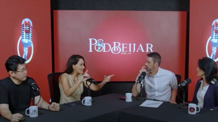Psicóloga Lisandra Zanuto foi a convidada da vez no PodBeijar (foto: reprodução)