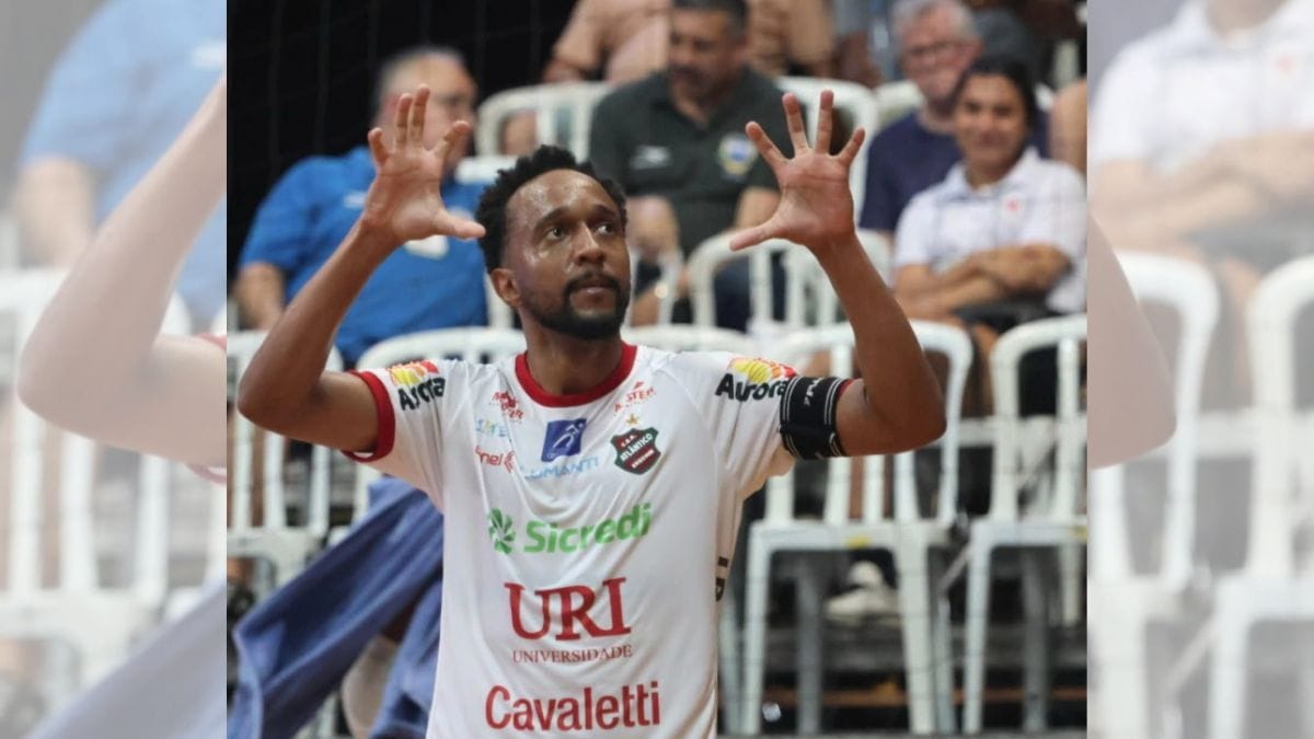 William marcou um dos gols que garantiram o Atlântico Erechim na final da Supercopa do Brasil (Foto: Atlântico/divulgação)