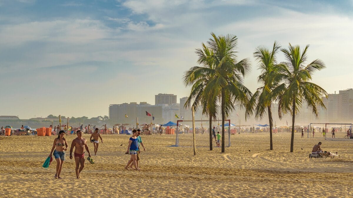 Praia no Rio de Janeiro