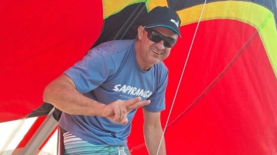 Quem era o homem que morreu após cair de asa delta a 200 metros de altura no Sul de SC