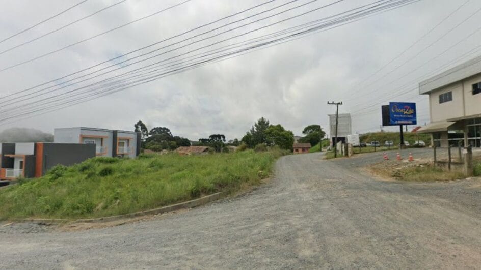 Caso ocorreu em São Bento do Sul (Foto: Google Maps, Divulgação)
