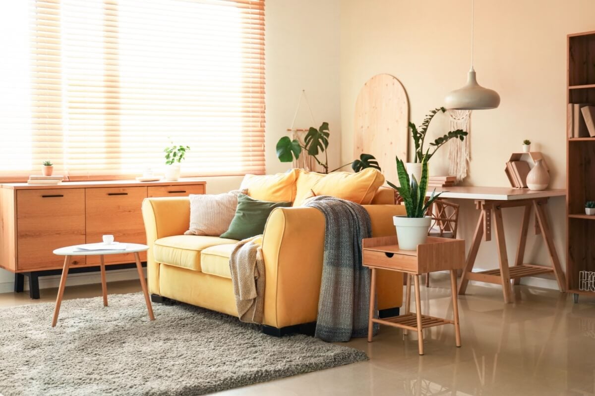 Tendências de decoração para o outono criam espaços mais intimistas e aconchegantes (Imagem: Pixel-Shot | Shutterstock)