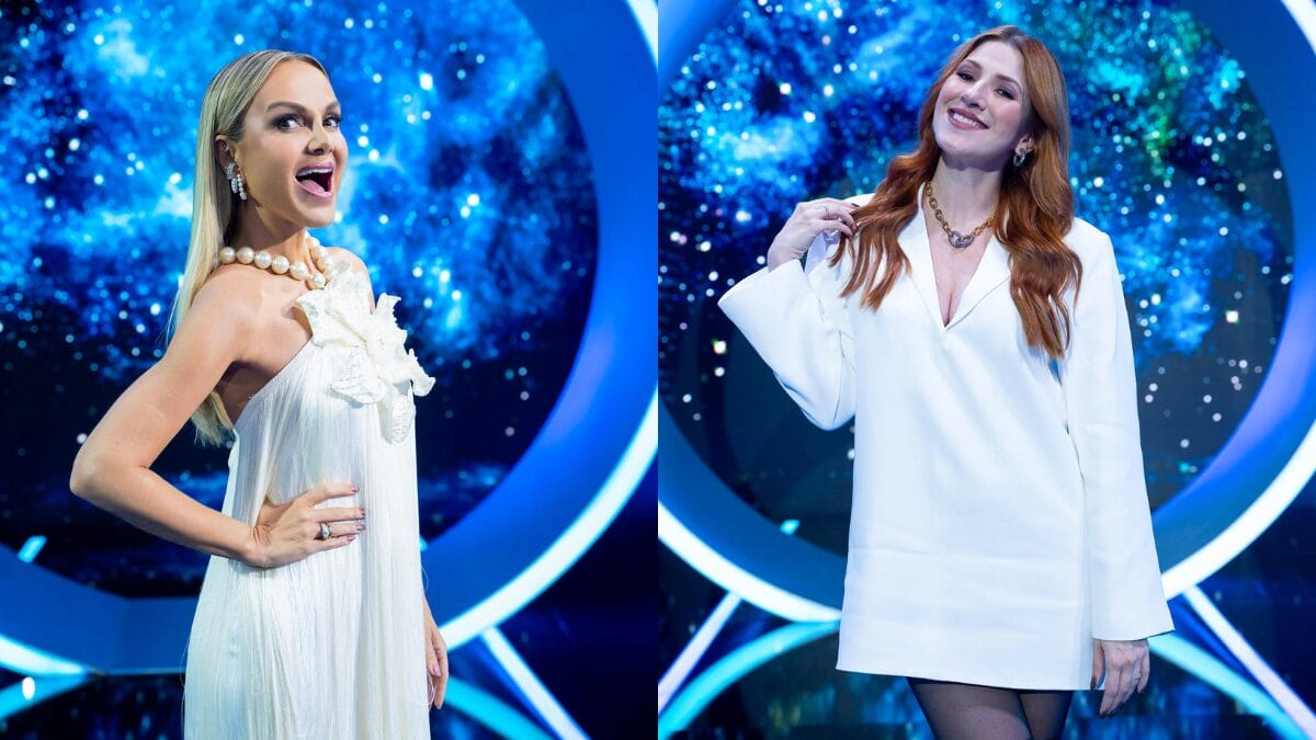 eliana e dani calabresa no programa deste domingo