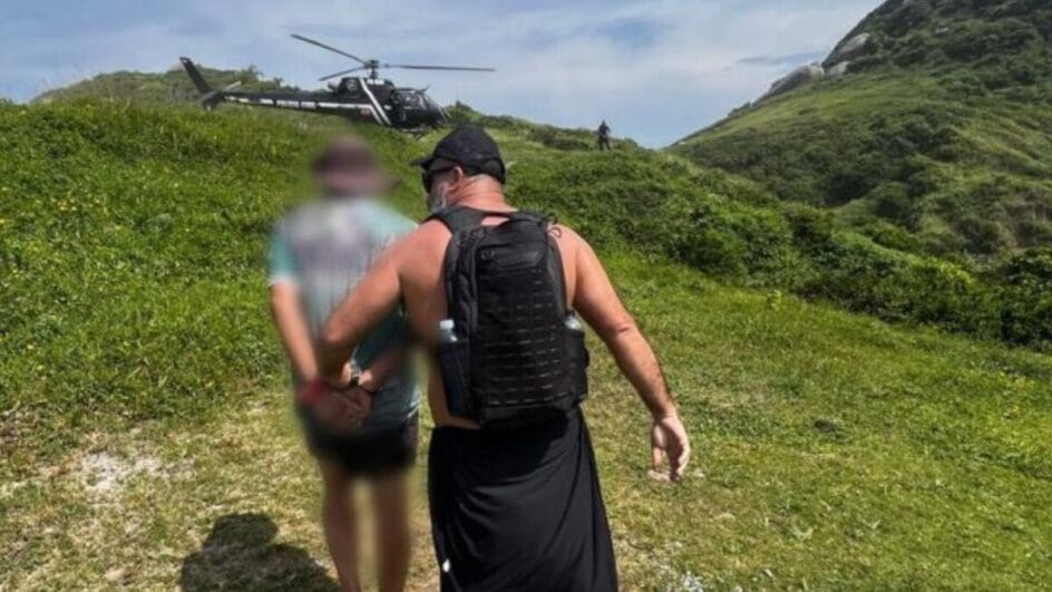 Homem foi encontrado nesta terça-feira (18) (Foto: PCSC, Divulgação)