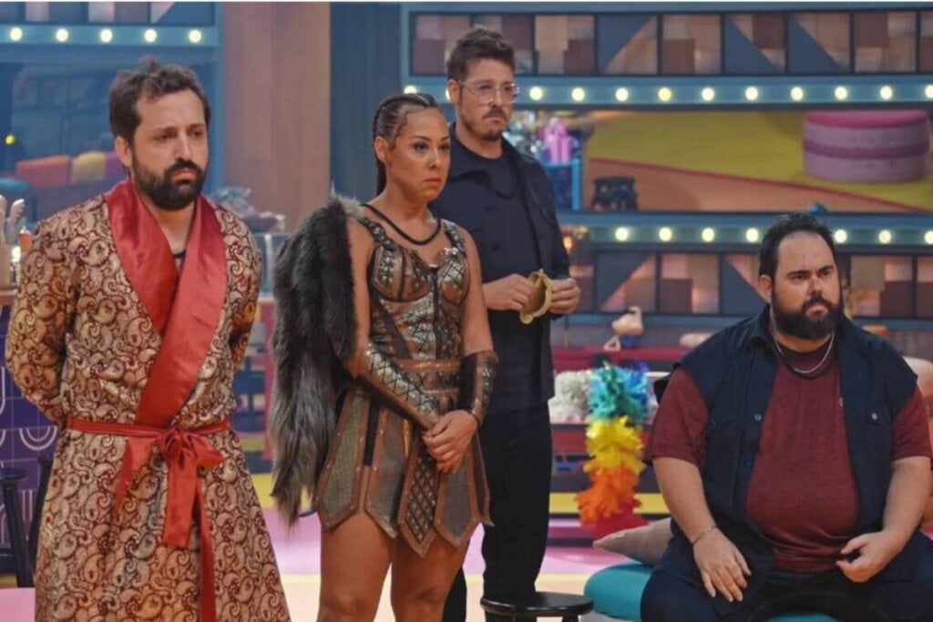 Em &ldquo;LOL: Se Rir, J&aacute; Era&rdquo;, comediantes tentam n&atilde;o rir enquanto enfrentam desafios engra&ccedil;ados (Imagem: Reprodu&ccedil;&atilde;o digital | Prime Video)