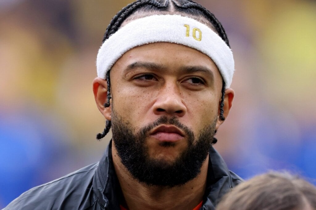 O atacante Memphis Depay conquistou a torcida corintiana (Imagem: ph.FAB | Shutterstock)