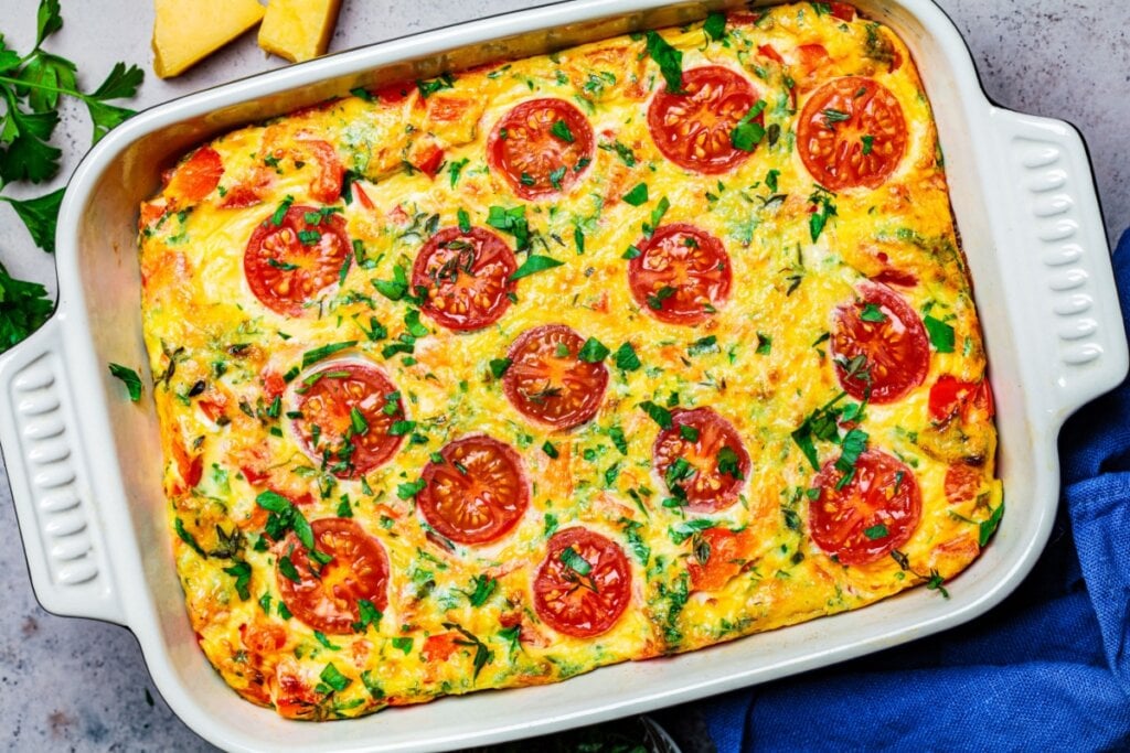 Omelete de forno (Imagem: Nina Firsova | Shutterstock)
