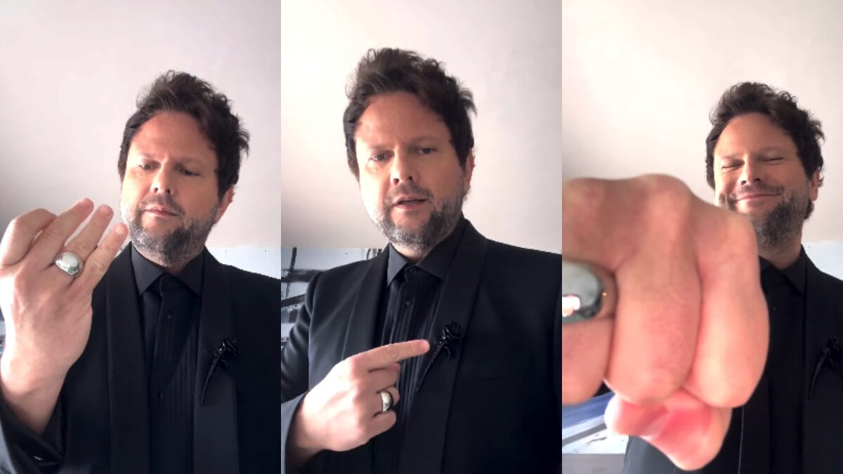 Selton Mello mostrou detalhes do look para o Oscar 2025 (Foto: Redes sociais, Reprodução)