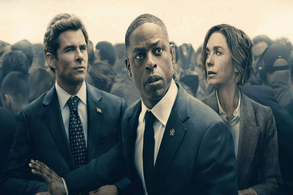 Em “Paradise”, Xavier enfrenta uma conspiração para limpar seu nome e descobrir quem matou o presidente Cal (Imagem: Reprodução digital | Disney+)