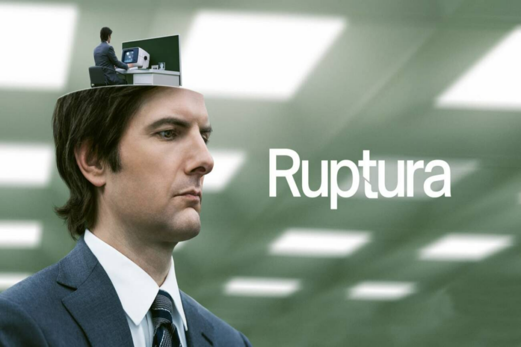 A série “Ruptura” acompanha Mark, que tenta descobrir o segredo que ronda a empresa em que trabalha (Imagem: Reprodução digital | Apple TV+)