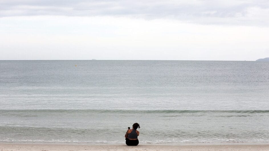 Praia de Jurerê é badalada, mas também pode ser contemplada de forma sossegada (Foto: Lucas Amorelli, Arquivo DC)