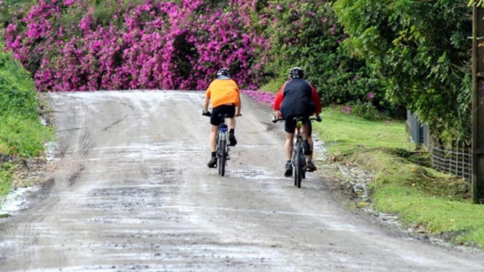 A rota de cicloturismo que mergulha na cultura italiana e passa por cinco cidades no Sul de SC