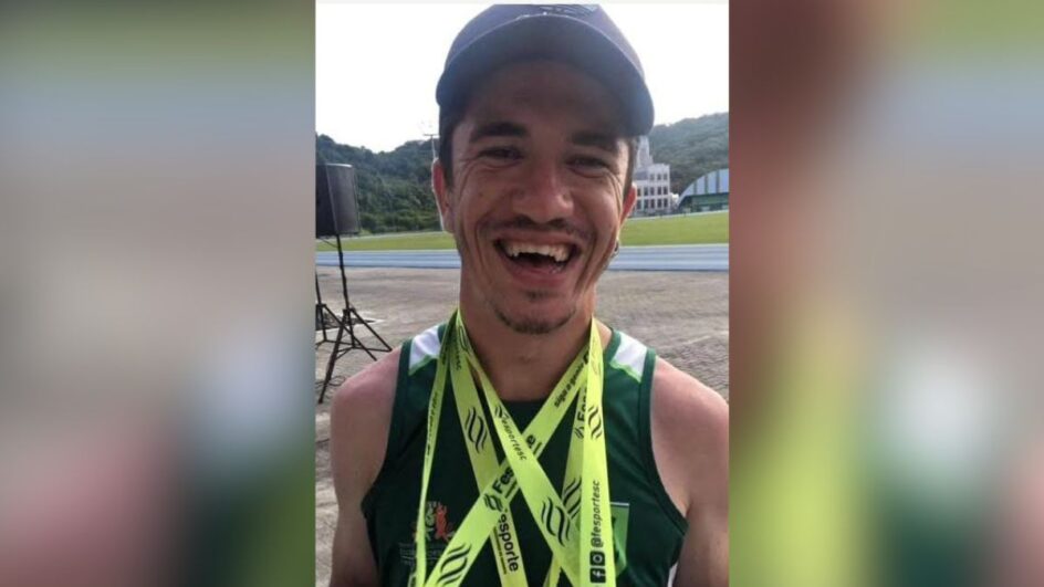 Vítima era paratleta da Apae em Jaraguá do Sul (Foto: Reprodução, Redes sociais)