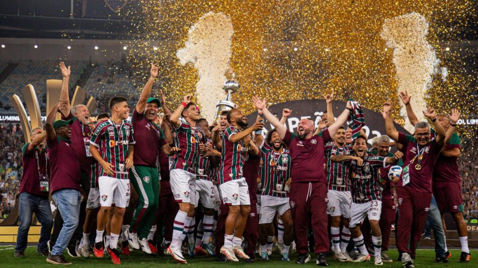 Fluminense se classificou para o Mundial de Clubes após título da Libertadores em 2023 (Foto: Marcelo Gonçalves, Fluminense, Divulgação)