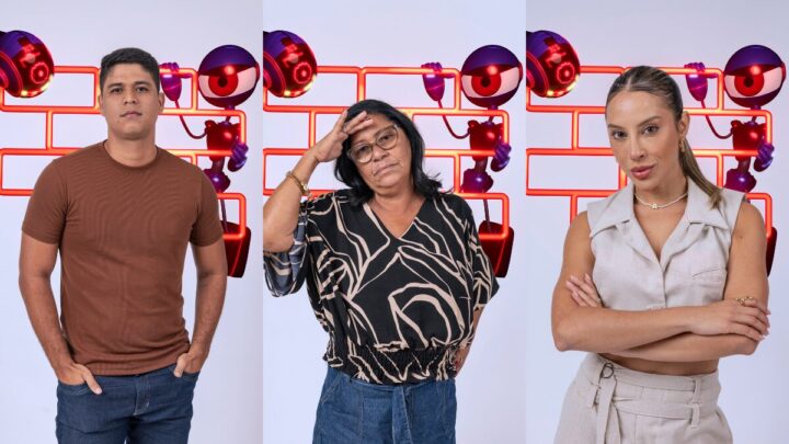 Guilherme Joselma e Renata estão no paredão do BBB 25 (1)