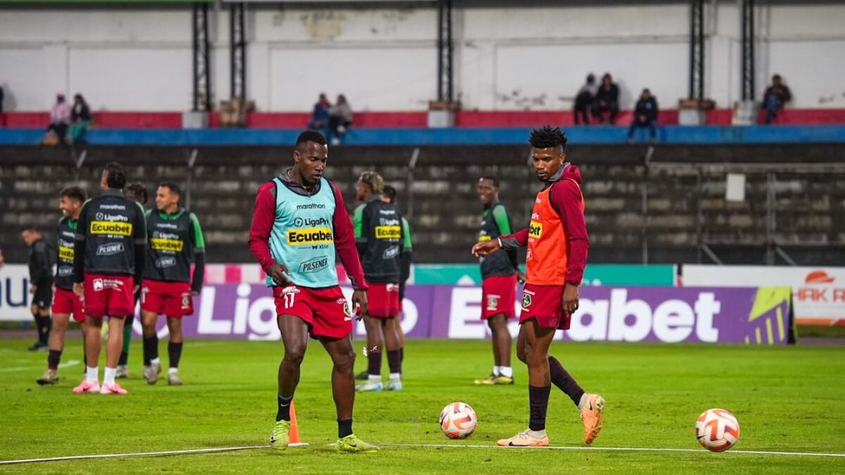 Mushuc Runa está utilizando o Estádio Olímpico de Riobamba na Sul-Americana - (Foto: Redes Sociais, Mushuc Runa)