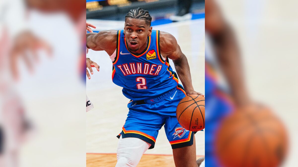 Shai Gilgeous-Alexander é o principal destaque da equipe do Oklahoma City Thunder na NBA (Foto: All-Pro Reels)