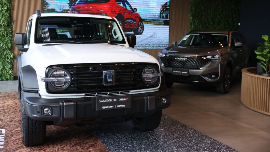 Montadora chinesa abriu concessionária em Joinville (Foto: Carlos Júnior, NSC Total)