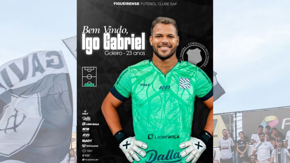 Goleiro Igo Gabriel reforça o Figueirense (Foto: divulgação)