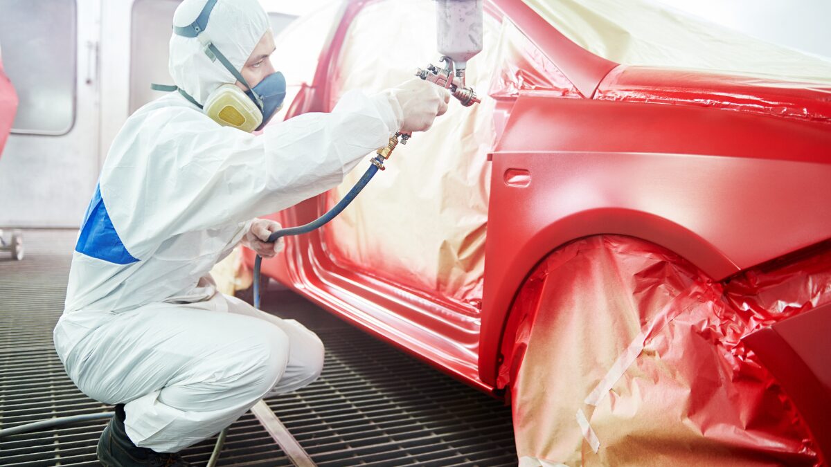 Como funciona a pintura de um carro na montadora