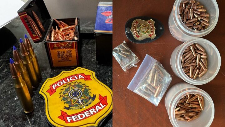 PF prende homem e apreende balas de fuzil em operação com mandados em SC