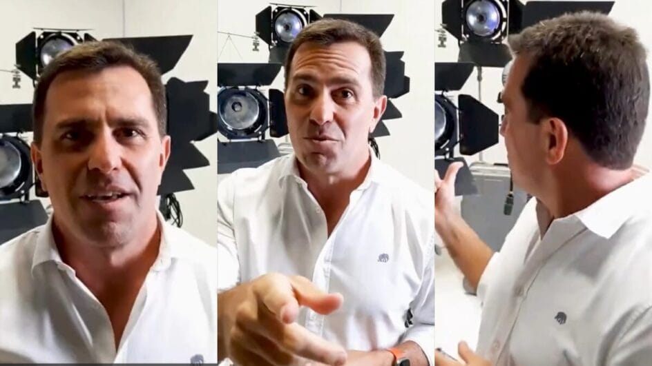 Rodrigo Bocardi pedindo sugestões do que fazer no futuro para os seguidores