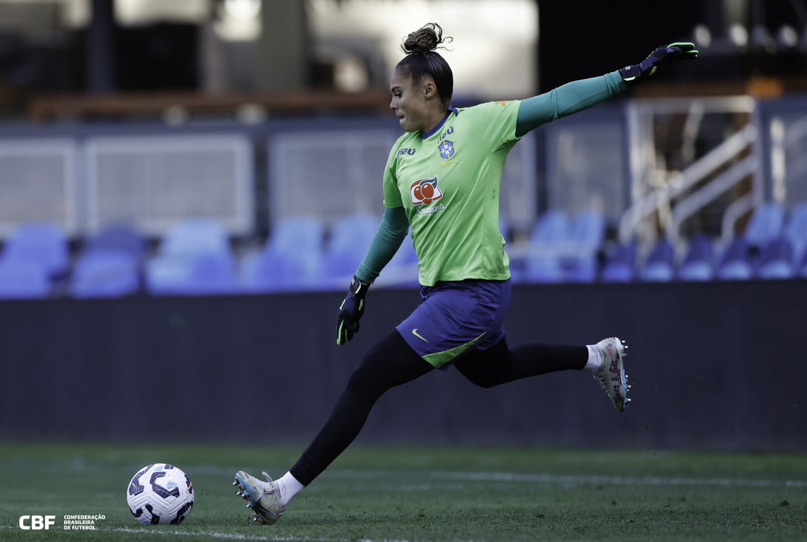 Treino da Seleção Brasileira Feminina de Futebol