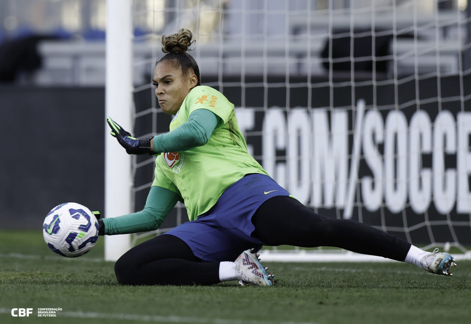 Treino da Seleção Brasileira Feminina de Futebol