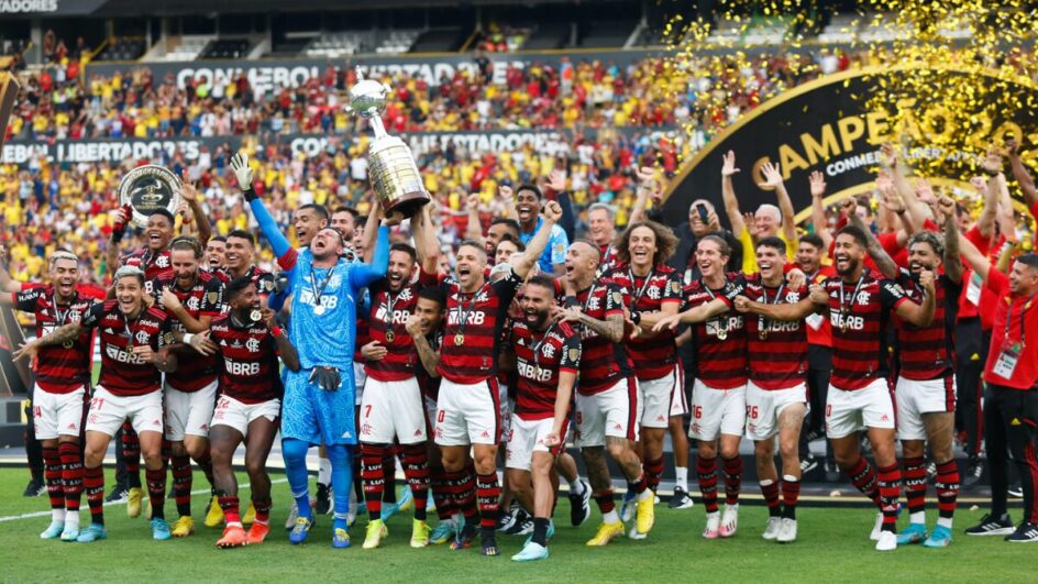 Flamengo se classificou para o Mundial de Clubes pelo título da Libertadores em 2022 (Foto: Gilvan de Souza, Flamengo, Divulgação)