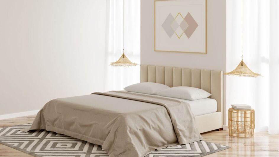 A cabeceira assume um papel crucial na decoração e no aconchego do quarto (Imagem: gamespirit | Shutterstock)