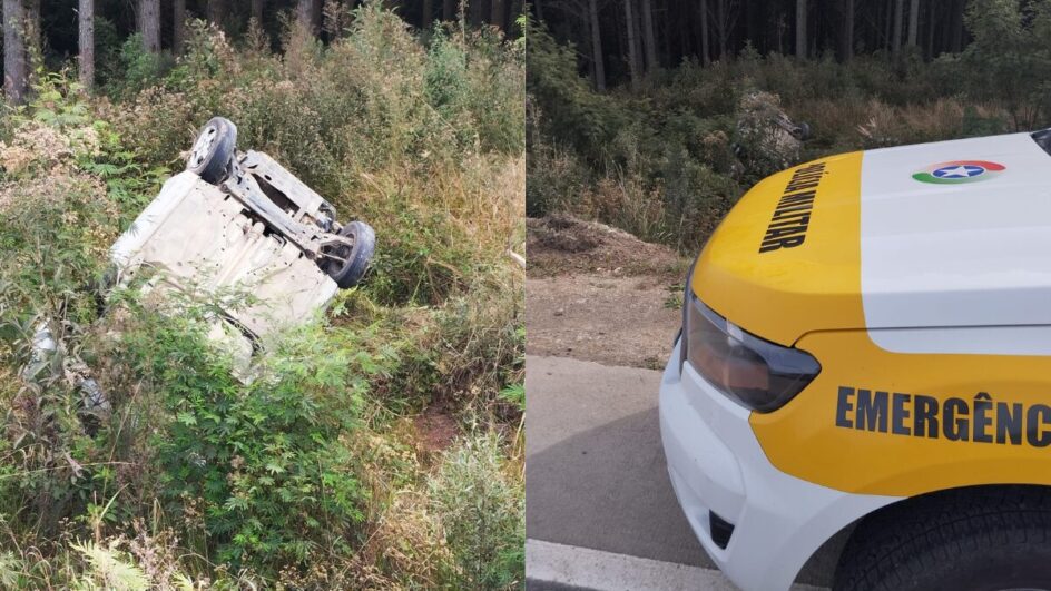 Acidente SC-114 motorista