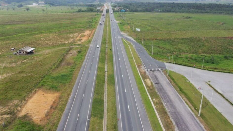 BR-470, no Vale do Itajaí, registrou 22 mortes nos primeiros meses do ano (Foto: DNIT, Divulgação)