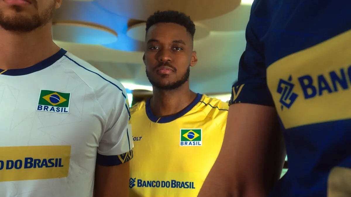 CBV apresenta novos uniformes da Seleção Brasileira de vôlei
