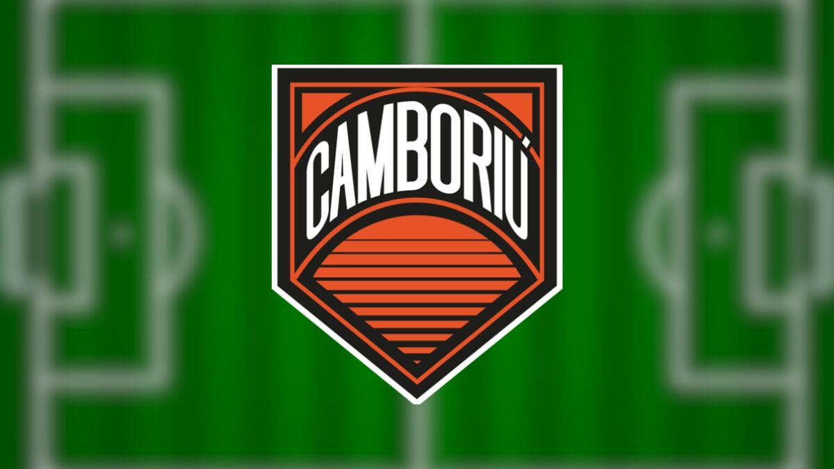 Escudo do Camboriú, time que jogará a série B do Campeonato Catarinense 2025