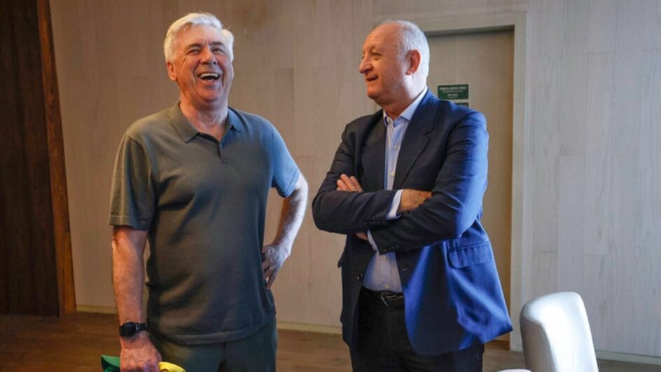 Churrasco, tietagem e futebol Os primeiros dias de Ancelotti no Brasil (8)