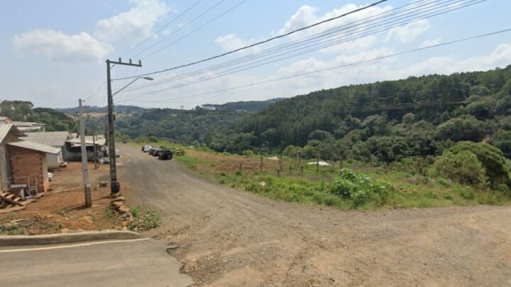 Corpo foi encontrado em Catanduvas (Foto: Google Maps, Reprodução)