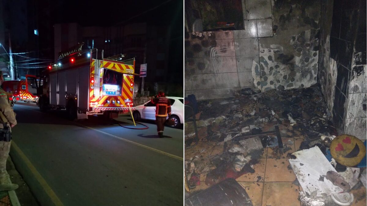 Incêndio em Criciúma