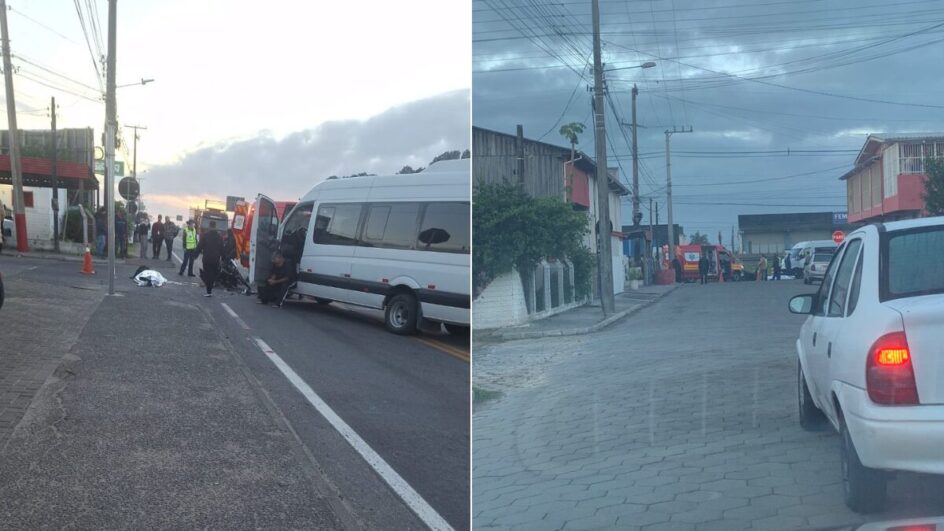 Acidente de moto Araranguá