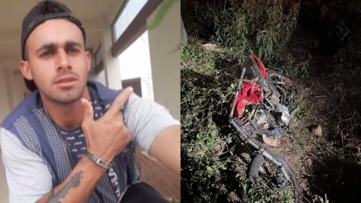 Quem era o jovem morto em acidente envolvendo duas motos e uma caminhonete em SC
