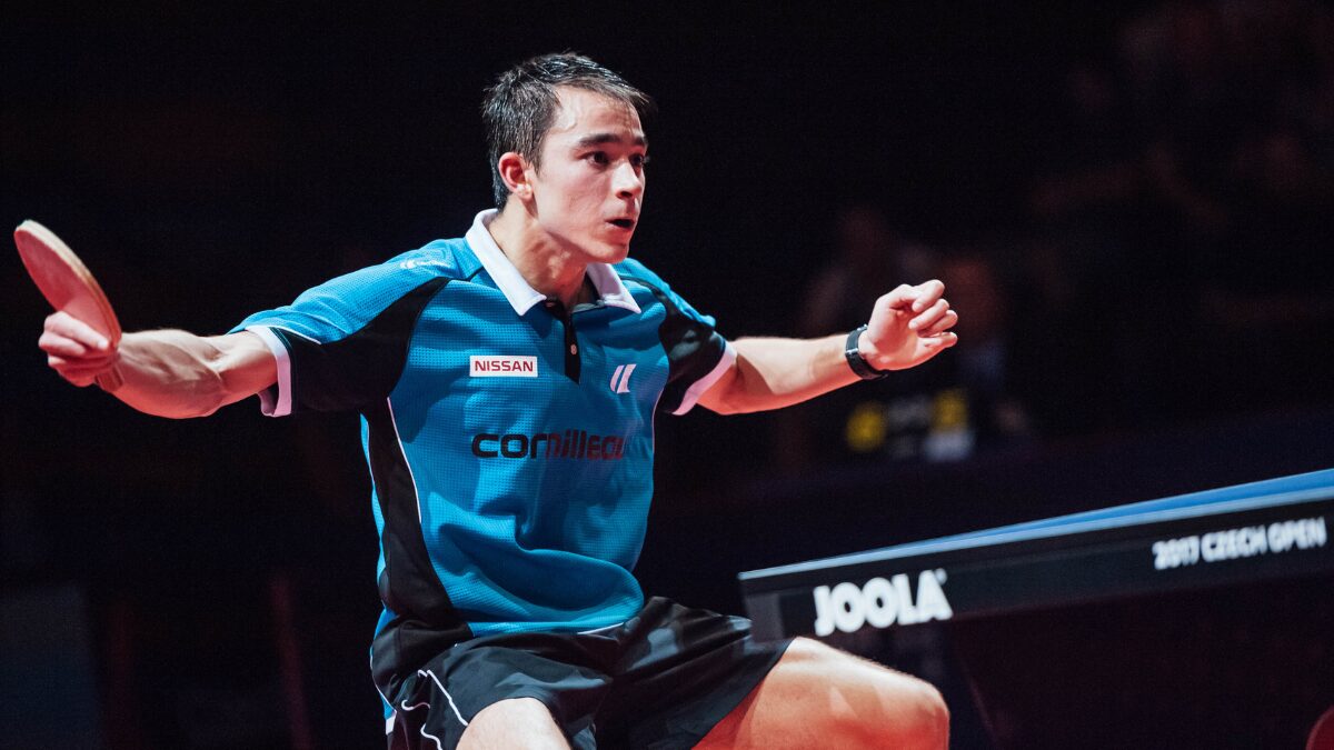 Hugo Calderano tenista (Foto Divulgação, ITTF)