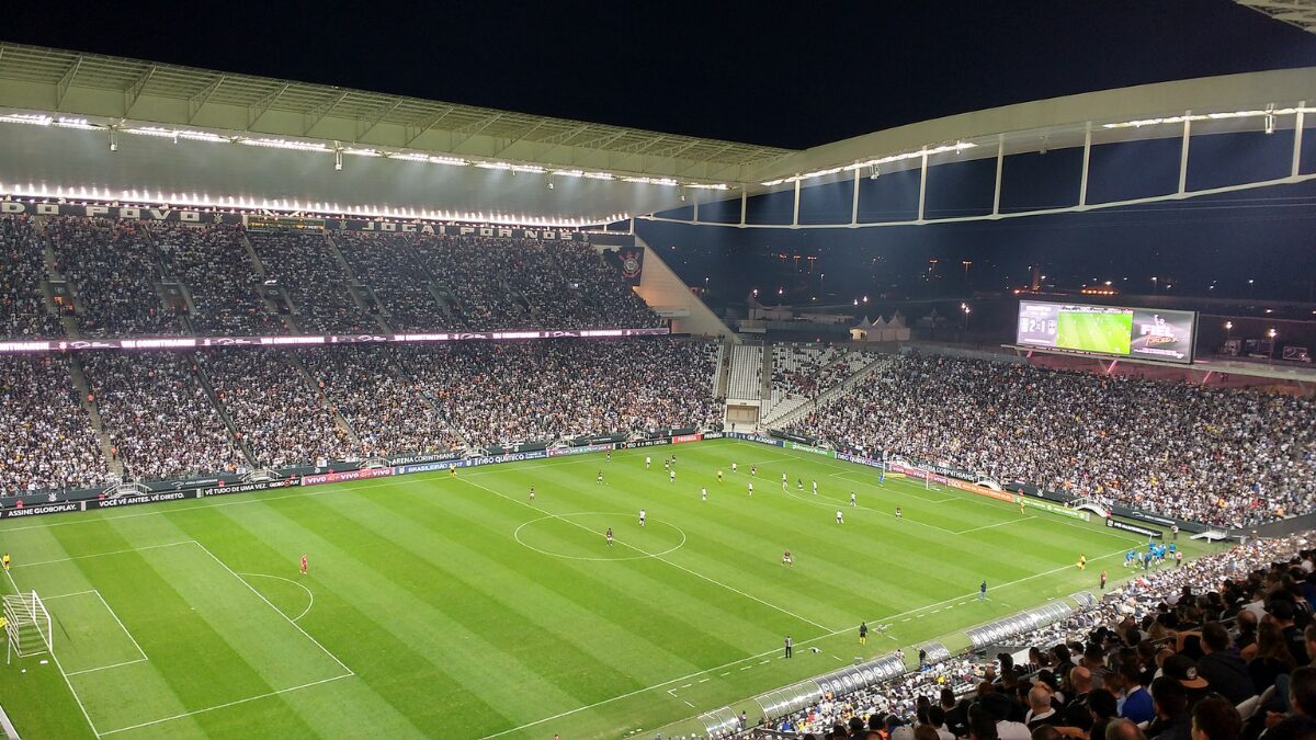 Jogo na Arena do Corinthians