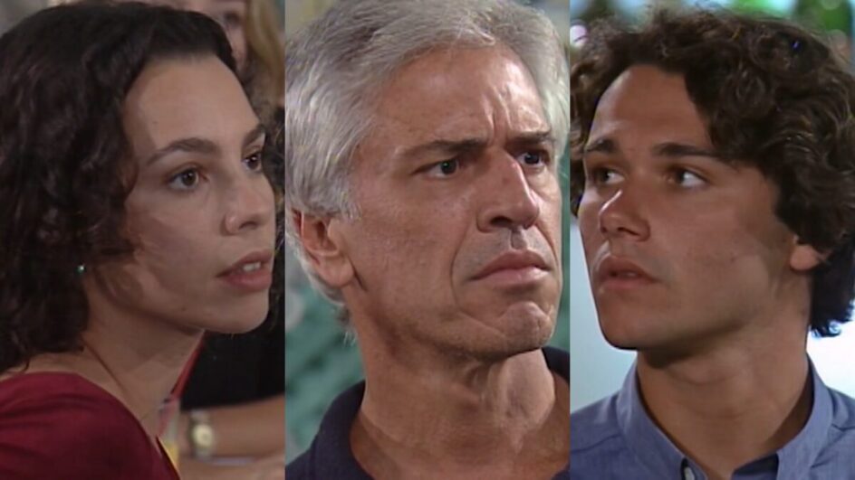 Joyce Assunção e Caio se encontram na choperia em História de Amor