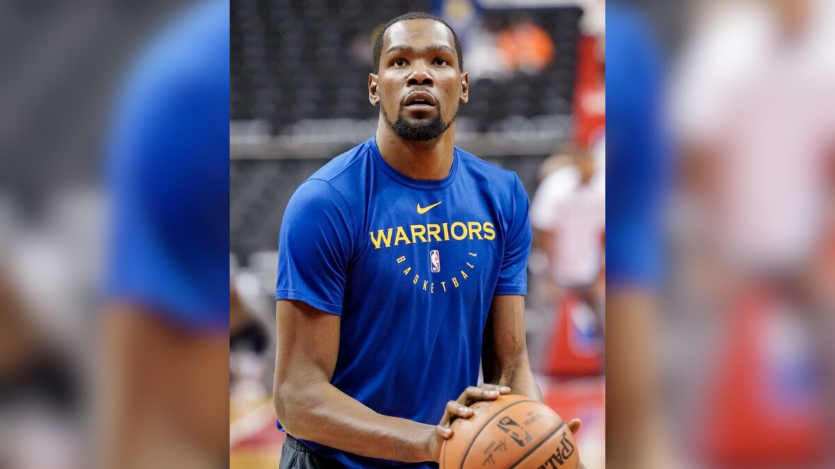 Kevin Durante, astro norte-americano de basquete