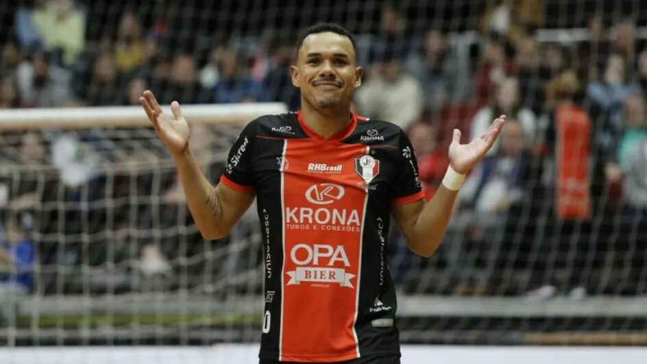 Pivô do Joinville fica de fora da Libertadores 2025 (Foto: Maurício Moreira, CBFS)