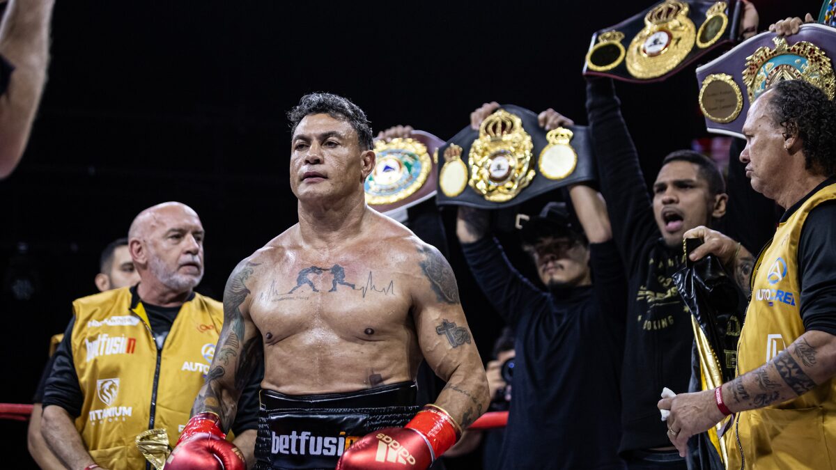 Popó venceu Duda Nagle por decisão unânime - (Fotos: Danilo Fernandes, Jhony Inácio)