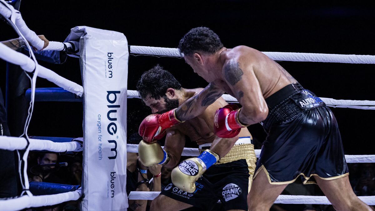 Popó venceu Duda Nagle por decisão unânime - (Fotos: Danilo Fernandes, Jhony Inácio)