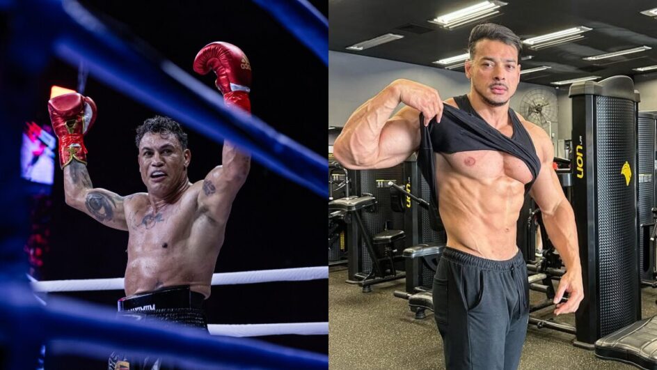 Popó deve enfrentar Felipe Franco no próximo Fight Music Show - (Foto: Danilo Fernandes, Jhony Inácio, Redes Sociais)