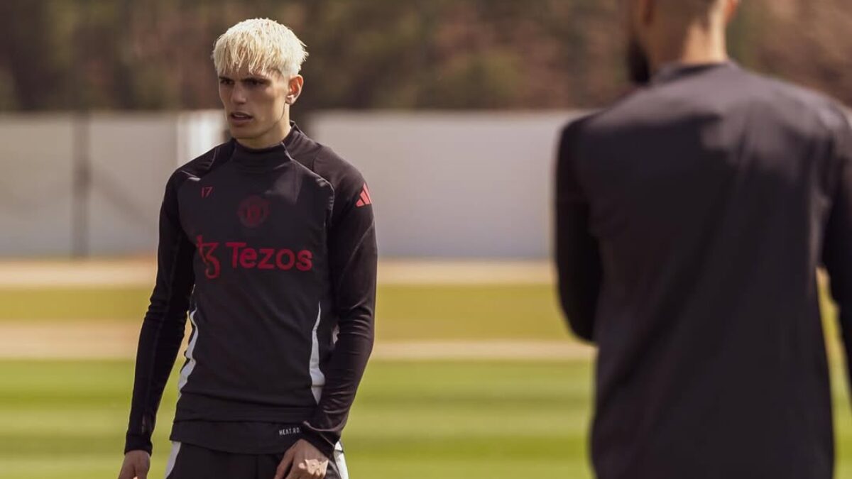 Alejandro Garnacho, atacante do Manchester United - (Foto: Reprodução, Redes Sociais)