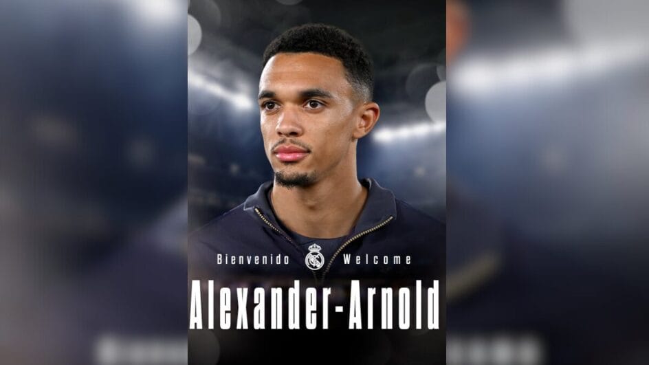 Real Madrid anuncia Alexander-Arnold como reforço até 2031 - (Foto: Reprodução)